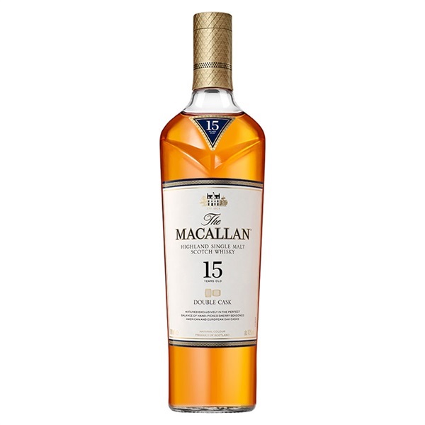 マッカラン　ウイスキー マッカラン ダブルカスク15年 43度 700ml 正規品 箱付 ウイスキー