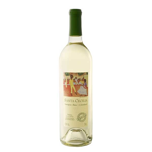 シチリアワイン　白赤 ラセット メキシカンホワイト サンタセシリア 750ml[LJ 白ワイン
