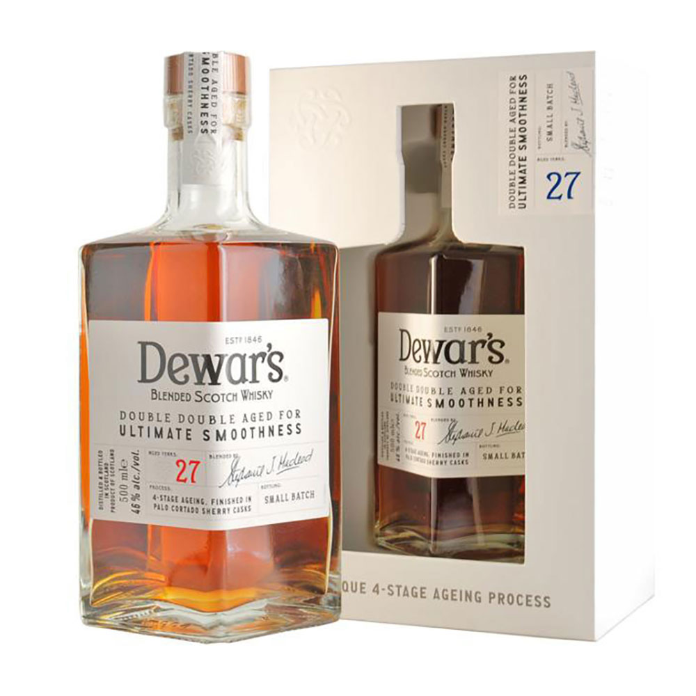 デュワーズ ダブルダブル 27年 500ml[バカルディ ウイスキー