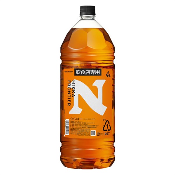 ニッカ フロンティア 業務用 48度 [ペット] 4L 4000ml[アサヒ