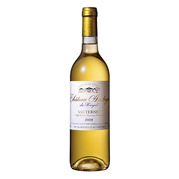 ソーテルヌ シャトー アンドワーズ (貴腐ワイン) 13.5度 750ml