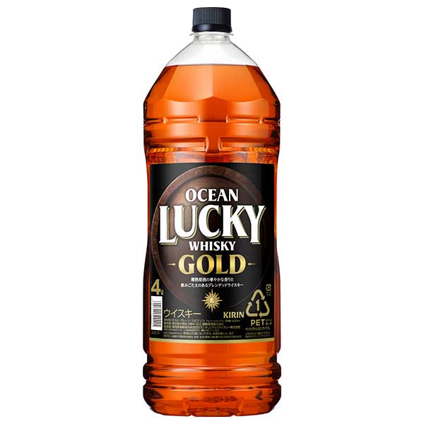 オーシャン ラッキー ゴールド 4L 4000ml[キリン 日本 静岡 ブレン