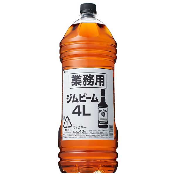 ジムビーム 40度 [PET] 4L 4000ml [ウイスキー 40度 アメリカ
