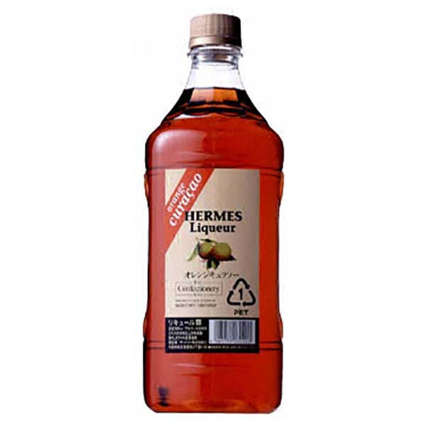 サントリー ヘルメス オレンジキュラソー 製菓用 40度 [PET] 1.8L