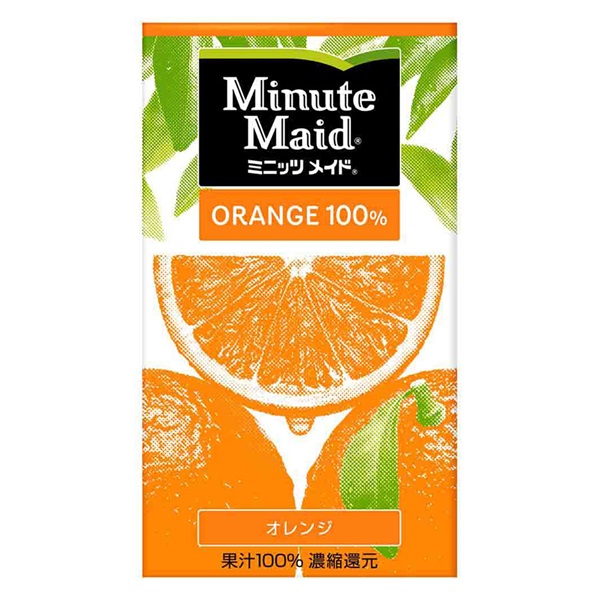 ミニッツメイド オレンジ 100% 業務用 [パック] 1L 1000ml[コカ